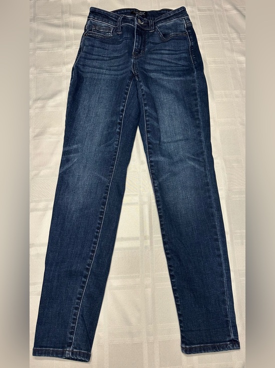 Judy Blue Denim - Judy Blue Skinny Fit Jeans Size 0 / 24 Denim Stretch JB82428DK Jean Jean Women